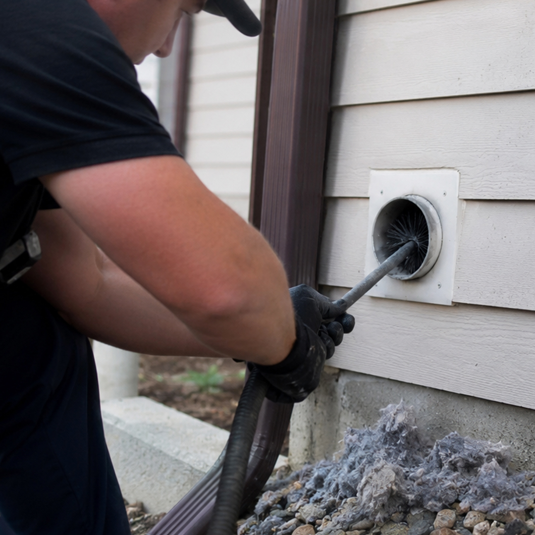Dryer vent installation
